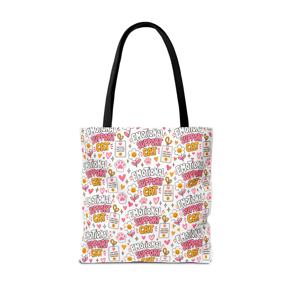 Emotional Support Cat All Over Print Tote Bag