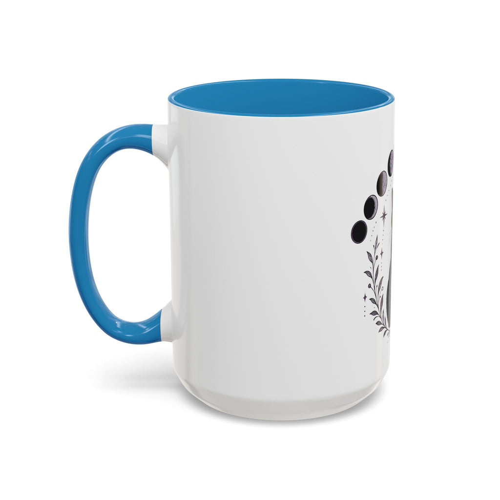 Black Cat Moon Phases Coffee Mug (11 oz /15 oz)