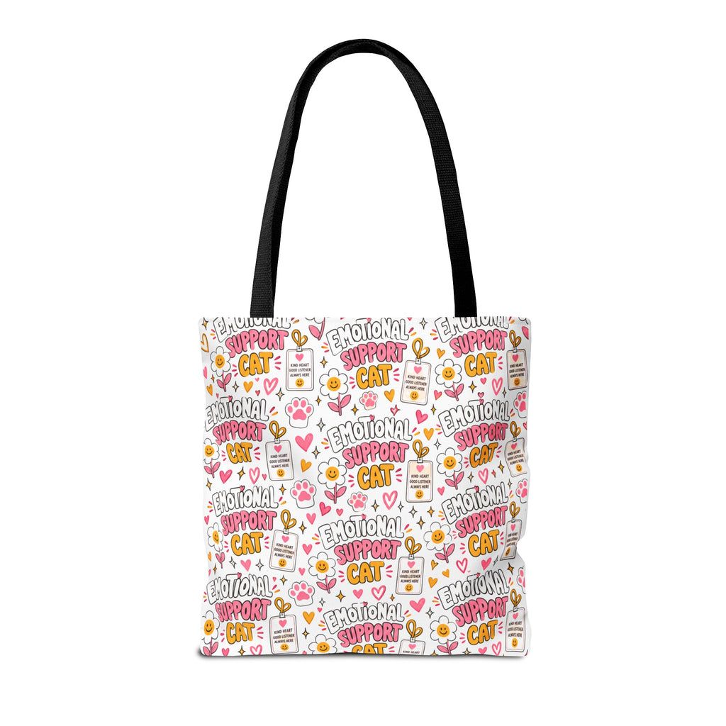 Emotional Support Cat All Over Print Tote Bag
