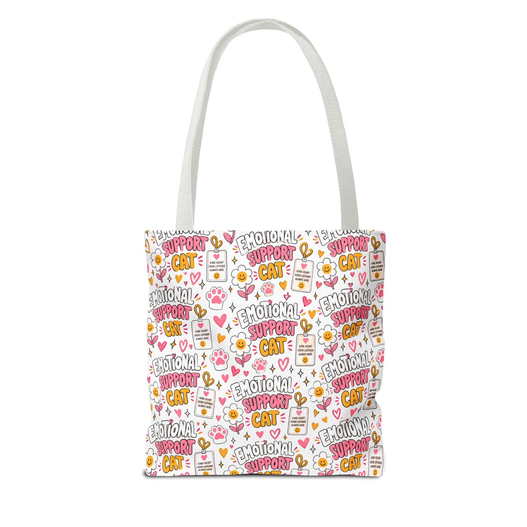 Emotional Support Cat All Over Print Tote Bag