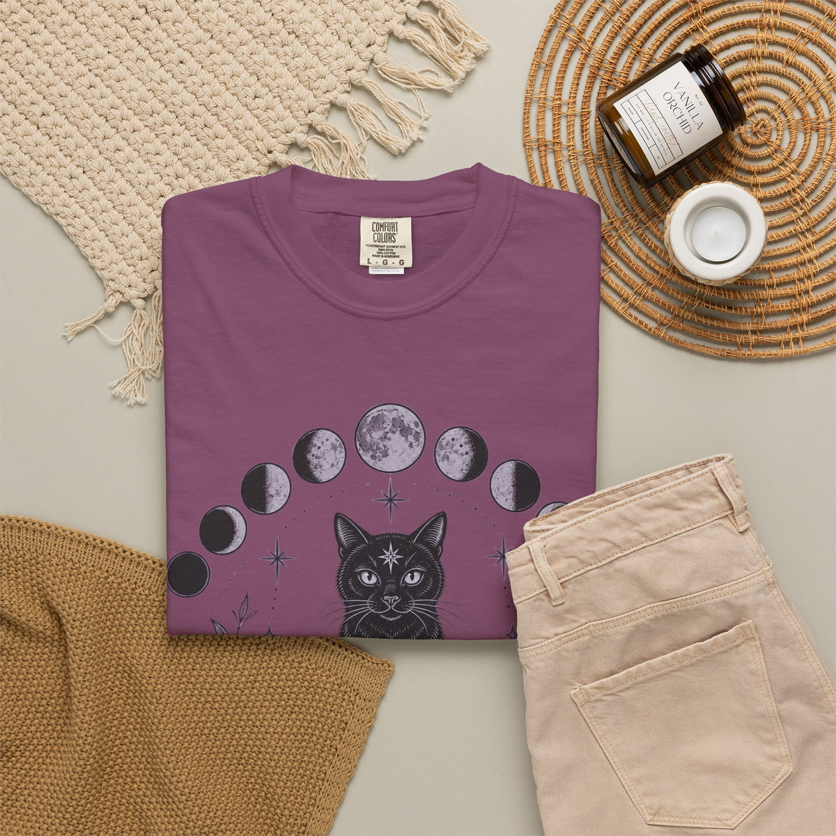 Black Moon Phases T-Shirt