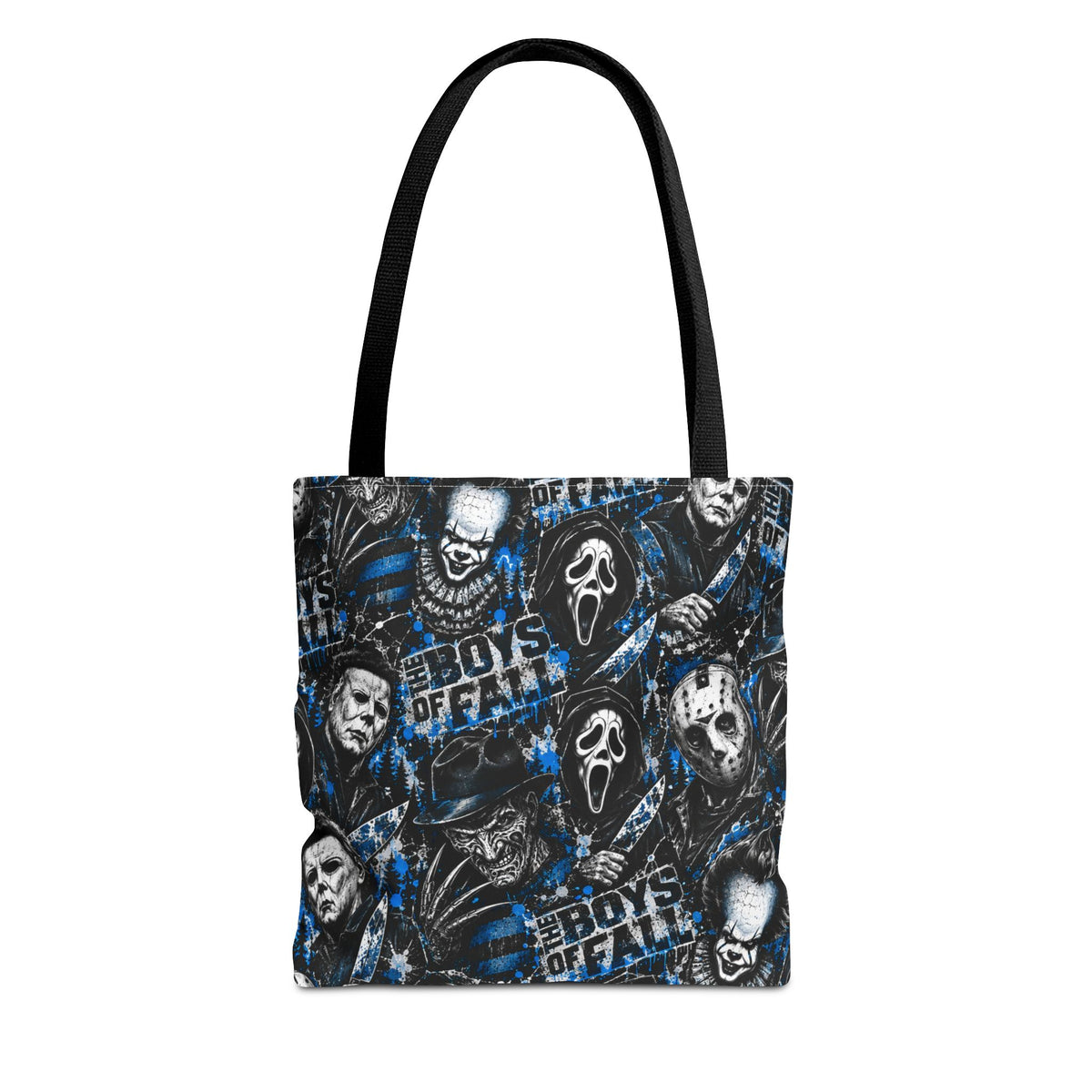 Horror Icons "The Boys of Fall" All Over Color Tote Bag