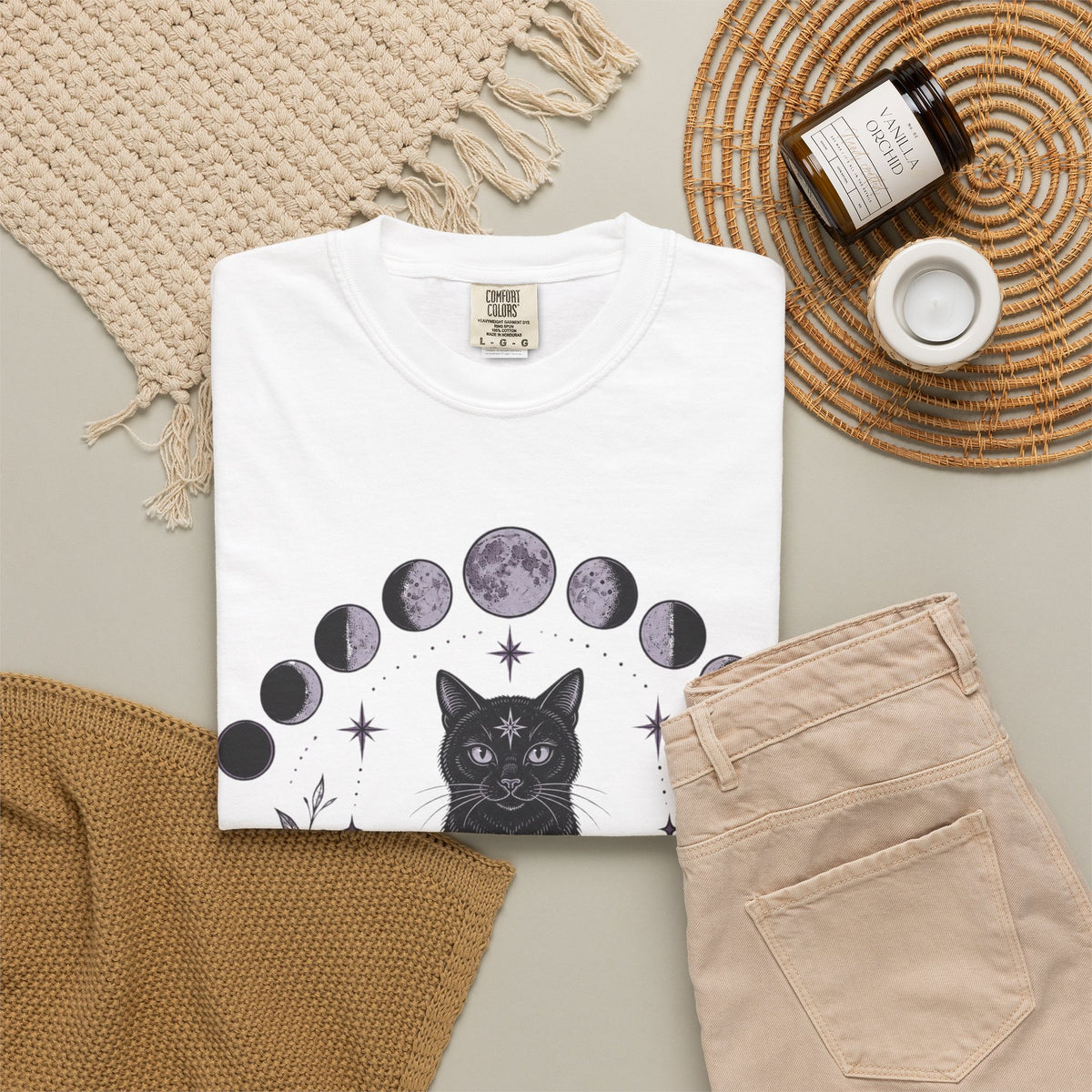 Black Moon Phases T-Shirt