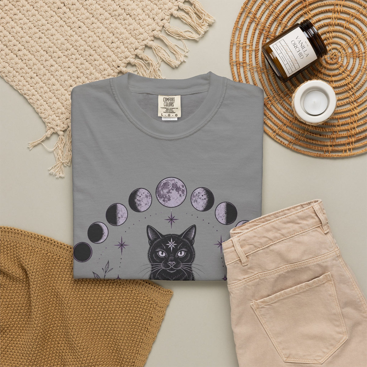Black Moon Phases T-Shirt