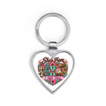She’s From Texas I can Tell - Stainless Steel Heart Keychain