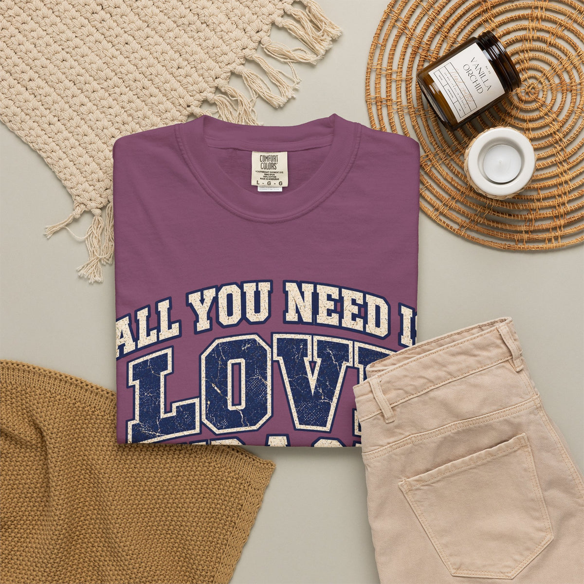 All You Need is Love and A Cat T-shirt