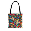 Retro Best Cat Dad Ever All-Over Print Bag