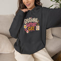 Emotional Support Cat Hoodie (Front & Back Design)