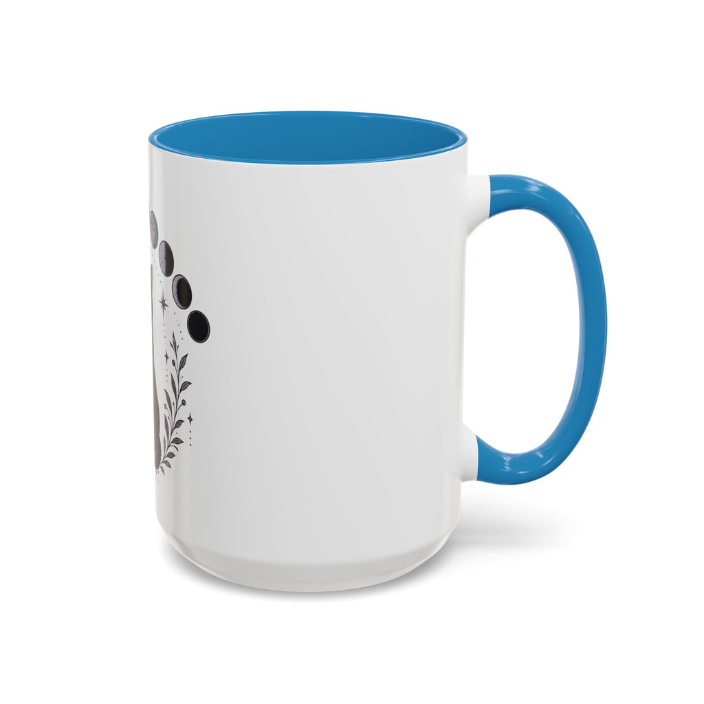 Black Cat Moon Phases Coffee Mug (11 oz /15 oz)