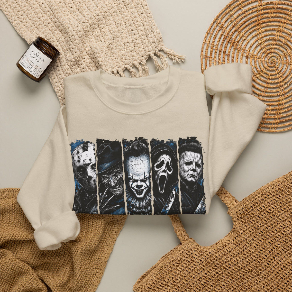 Horror Icons "The Boys of Fall" Crewneck Sweatshirt