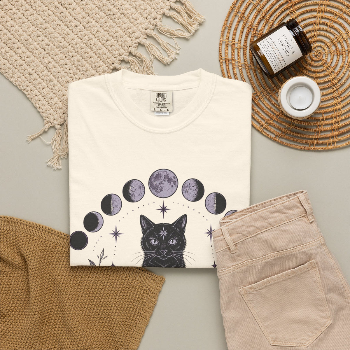 Black Moon Phases T-Shirt