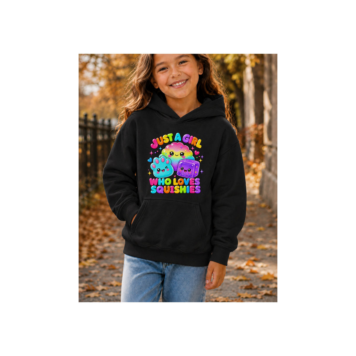 Just A Girl Who Loves Squishies Hoodie